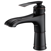 ORB Black Brass Basin Faucet Deck Mounted Faucet